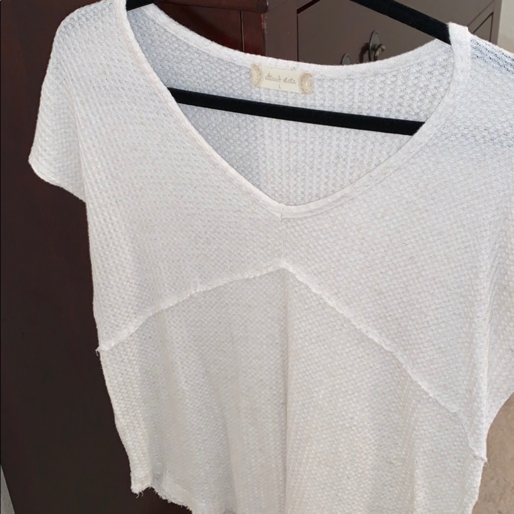 altard state waffle knit shirt